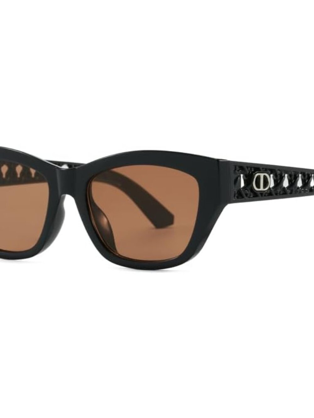 Luxurious Cat-Eye Sunglasses for Women with Stylish Cutout Design & UV Shield